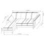 Atelier Del Sofa Zaden Sofá Cama Esquinero Beige